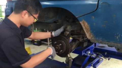 포터 브레이크 디스크 교환