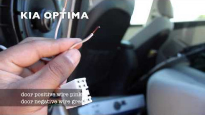 How to install speakers on a Kia Optima 11-14