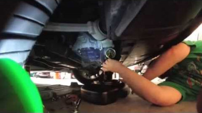 DIY How to change oil and filter 09-12 Hyundai Genesis 4.6 Sedan