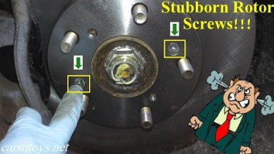Removing Rotor Screws - FAST and EASY!