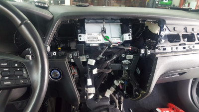 현대 제네시스 dh 9.2인치 네비장착