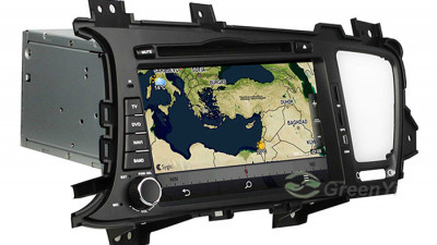 Android 4.4.4 Car DVD Player GPS Car Radio CPT A9 Quad-Core CPU WIFI 3G For Kia K5 2012