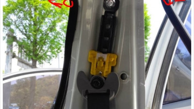 안전벨트 필러 탈거