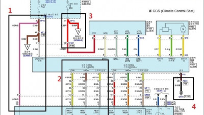 구형 k5 운전석 열선 시트 작업