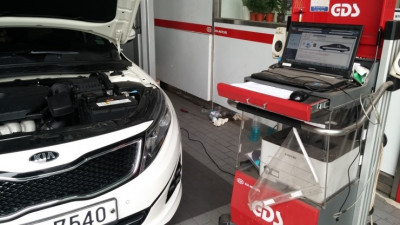 K5 누우 LPI ECU업그레이드와 카본 세척