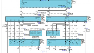 YF 열선시트 배선도