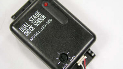 순정차량에 충격감지기 장착