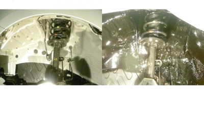 언더코팅과 방음처리 했어요