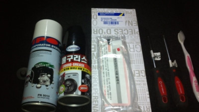 에바포레이터 클리닝 및 에어컨필터 교체